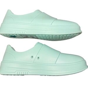 Gales Smart PPE Footwear Mint‎ Green Slip On Nursing Shoes Mens 7 Womens 9